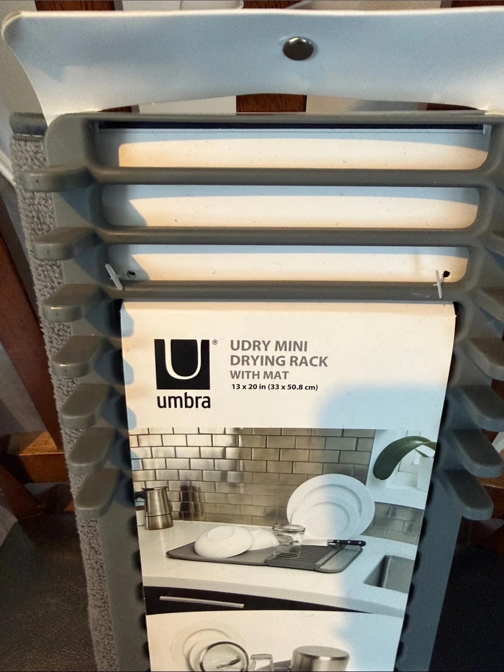 NWT Umbra UDry Mini Drying Mat with Rack - Picture 2 of 5